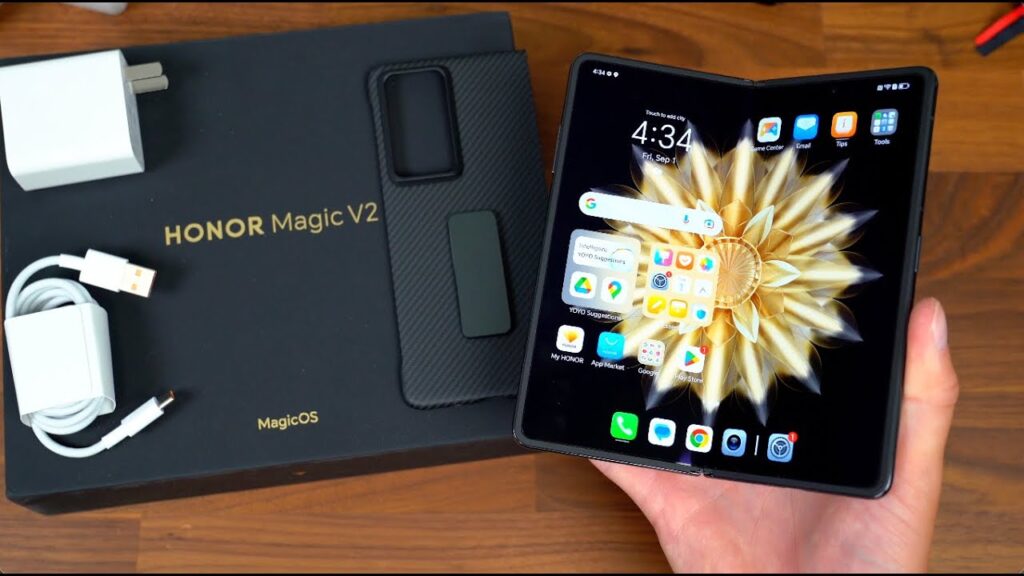 Honor Magic V2 Budget-Friendly Foldable Phone Review and Specs 01